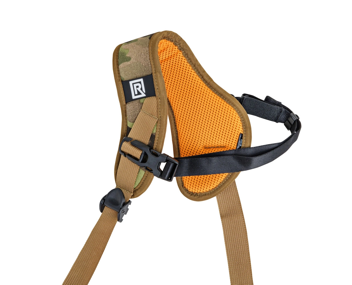361024_BLACKRAPID_SportX_MT_09 - BLACKRAPID Canada Camera strap featuring a vibrant orange and black design, suitable for securing a camera during use.