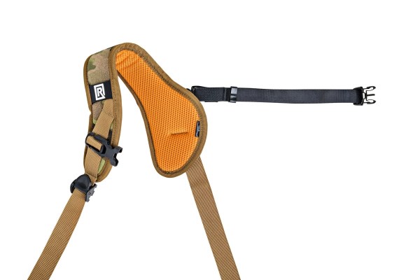 361024_BLACKRAPID_SportX_MT_10 - BLACKRAPID Canada A sling featuring a vibrant orange and black strap, designed for carrying items securely and comfortably.